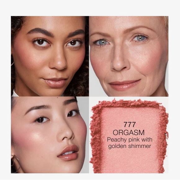 NARS - Iconic Blush - Shade 777 ‘Orgasm’ | NIB - Peachy Pink W/ Gold Shimmer - Picture 5 of 14